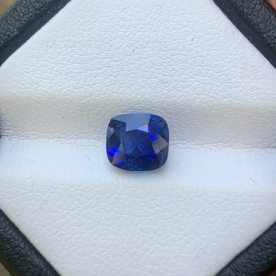 Royal Blue Sapphire 2.03 ct Cushion – Sri Lanka