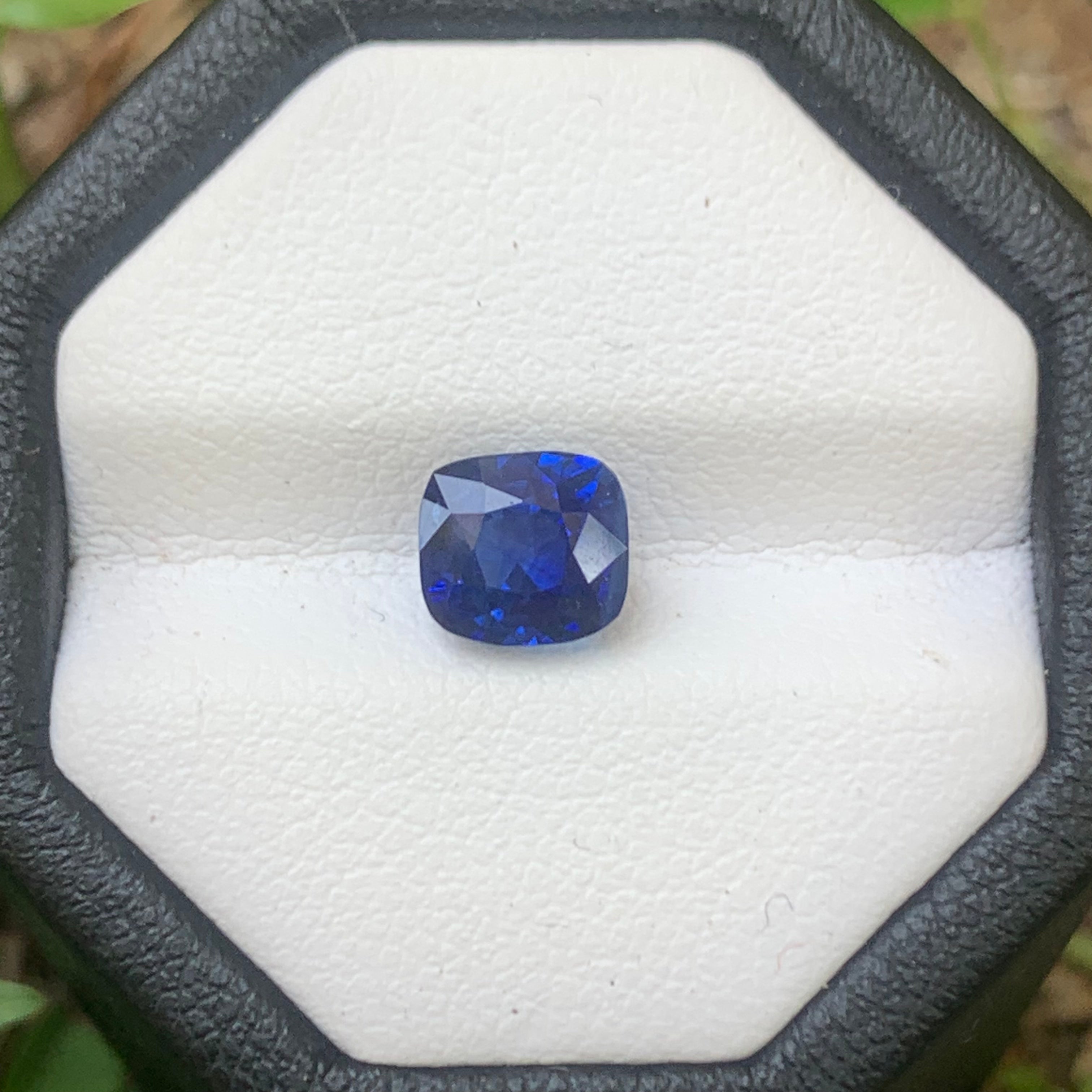 Royal Blue Sapphire 2.03 ct Cushion – Sri Lanka