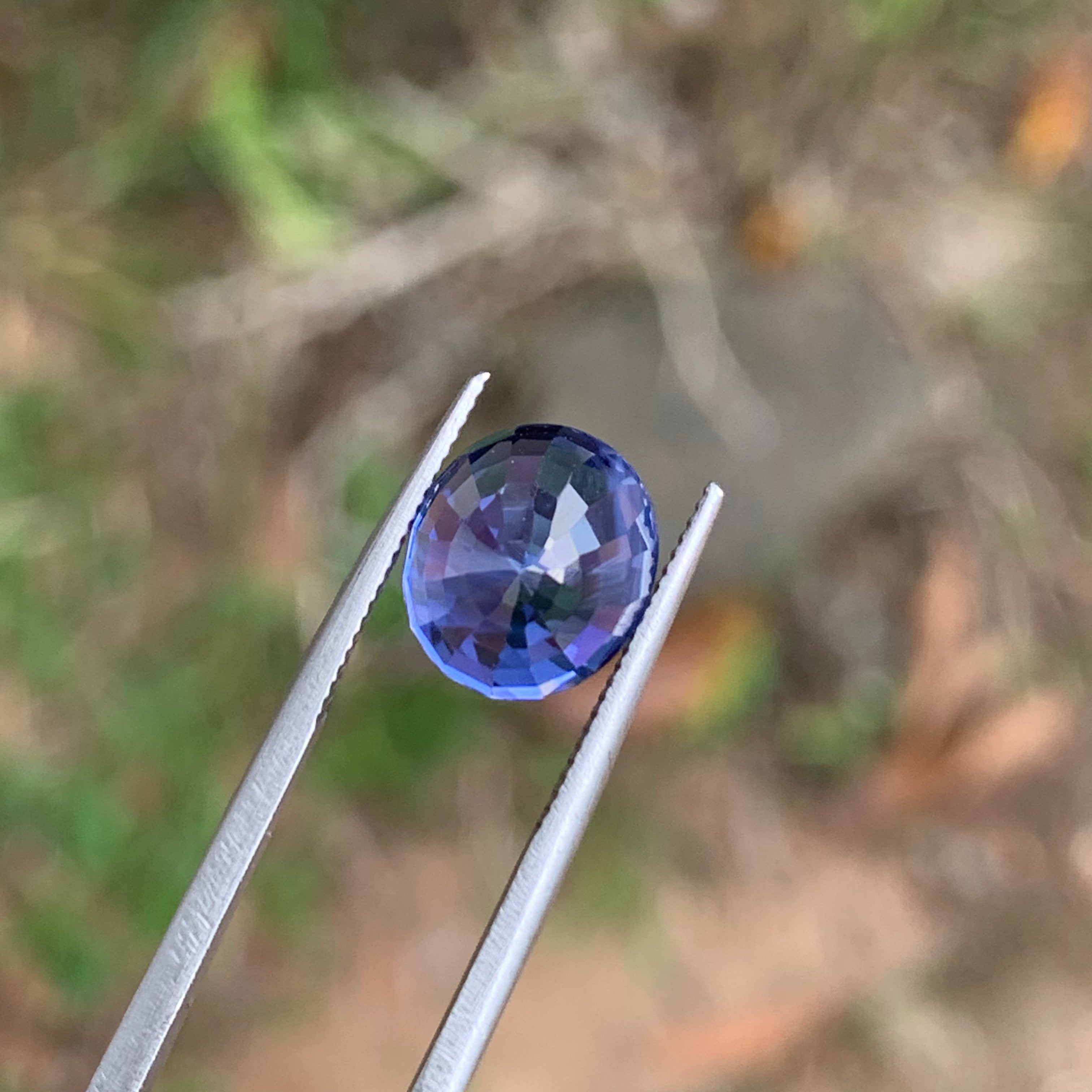 Unheated Cornflower Blue Sapphire 5.10 ct Oval – Sri Lanka
