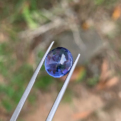 Unheated Cornflower Blue Sapphire 5.10 ct Oval – Sri Lanka