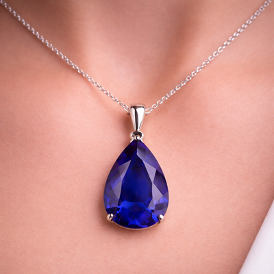 Royal Blue Sapphire 1.21 ct Pear – Madagascar