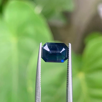 Natural Blue Sapphire - 2.04ct Heated Ceylon Cushion Emerald Cut