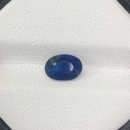 Natural Blue Sapphire - 1.08ct Heated Ceylon Oval Mixed Cut