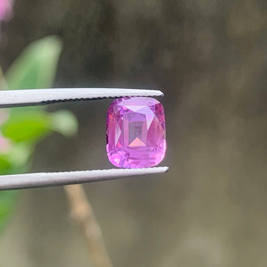 Natural Pink Sapphire - 2.12ct Heated Ceylon Square Cushion