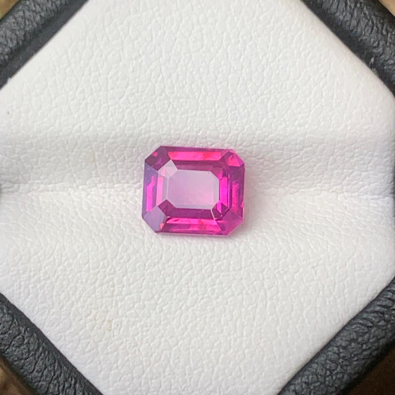 Pink Sapphire 2.01 ct Octagon – Madagascar