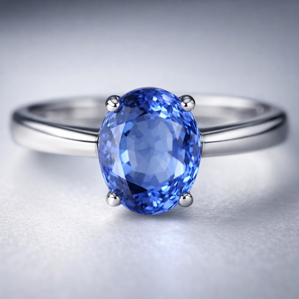 Unheated Blue Sapphire 1.88 ct Oval – Sri Lanka
