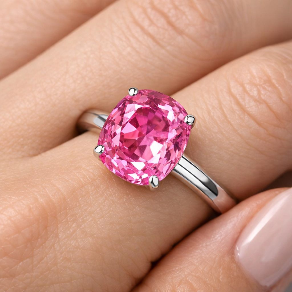 Unheated Pink Sapphire 1.00 ct Octagon – Sri Lanka