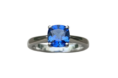 Cornflower Blue Sapphire 1.61ct Cushion - Sri Lanka