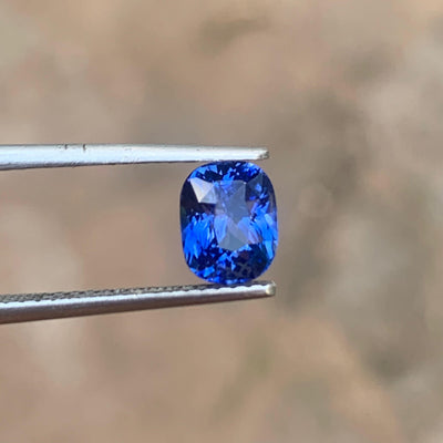 Cornflower Blue Sapphire 1.61ct Cushion - Sri Lanka
