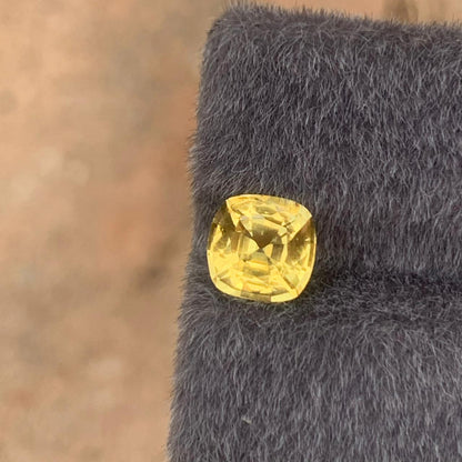 2.15 Ct Unheated Yellow Sapphire | Ceylon Natural Yellow Sapphire