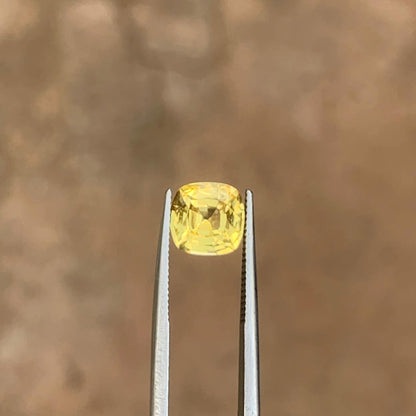 2.15 Ct Unheated Yellow Sapphire | Ceylon Natural Yellow Sapphire