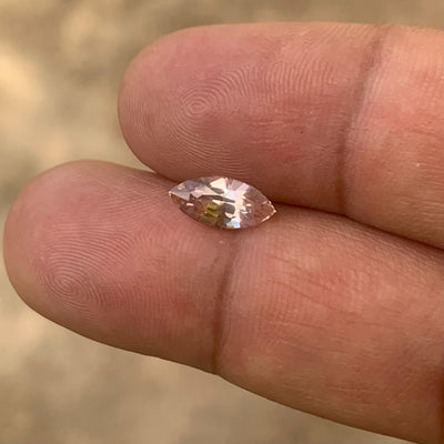 Unheated Peach Sapphire 1.60 ct Marquise – Sri Lanka