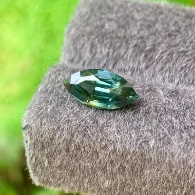 Unheated Teal Green Sapphire 2.53 ct Marquise – Madagascar