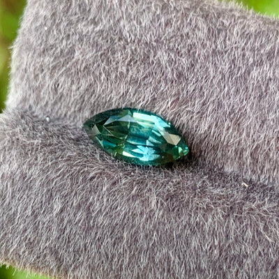Unheated Teal Green Sapphire 2.53 ct Marquise – Madagascar