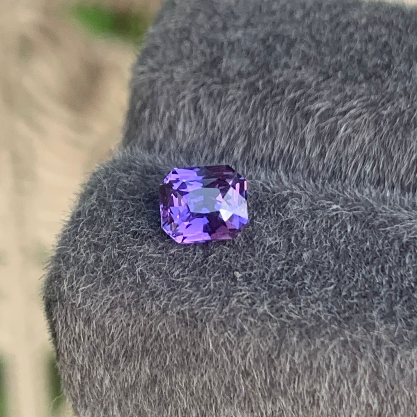 1.08 Ct Unheated Natural Violet Sapphire | Loose Gem for Rings & Custom Jewelry