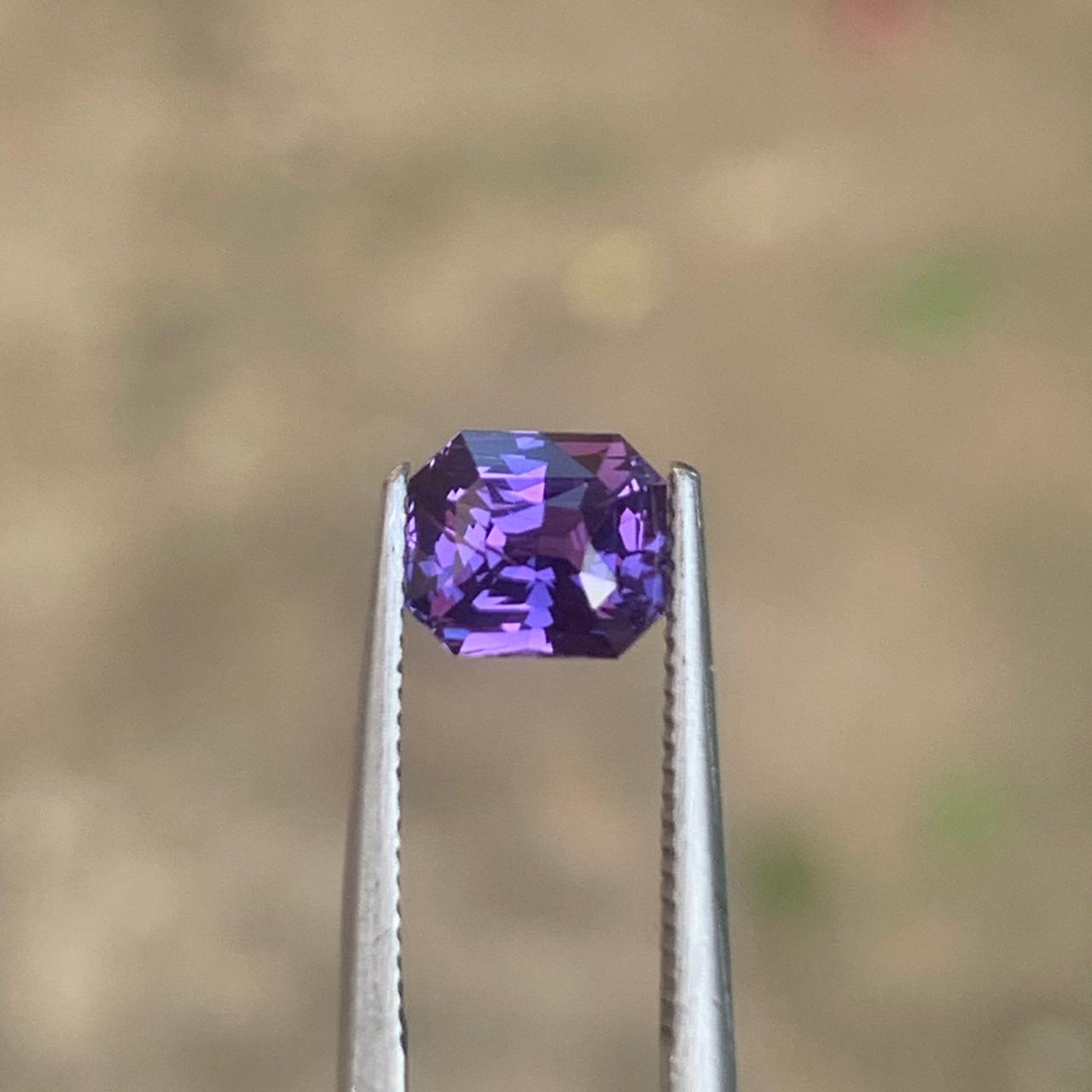 1.08 Ct Unheated Natural Violet Sapphire | Loose Gem for Rings & Custom Jewelry