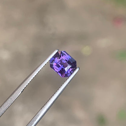 1.08 Ct Unheated Natural Violet Sapphire | Loose Gem for Rings & Custom Jewelry