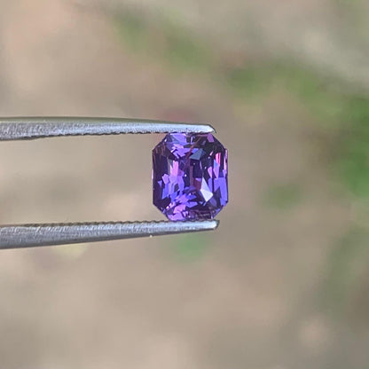 1.08 Ct Unheated Natural Violet Sapphire | Loose Gem for Rings & Custom Jewelry
