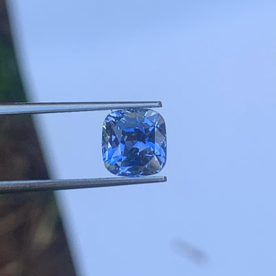 Blue Sapphire 3.59 ct Cushion – Madagascar