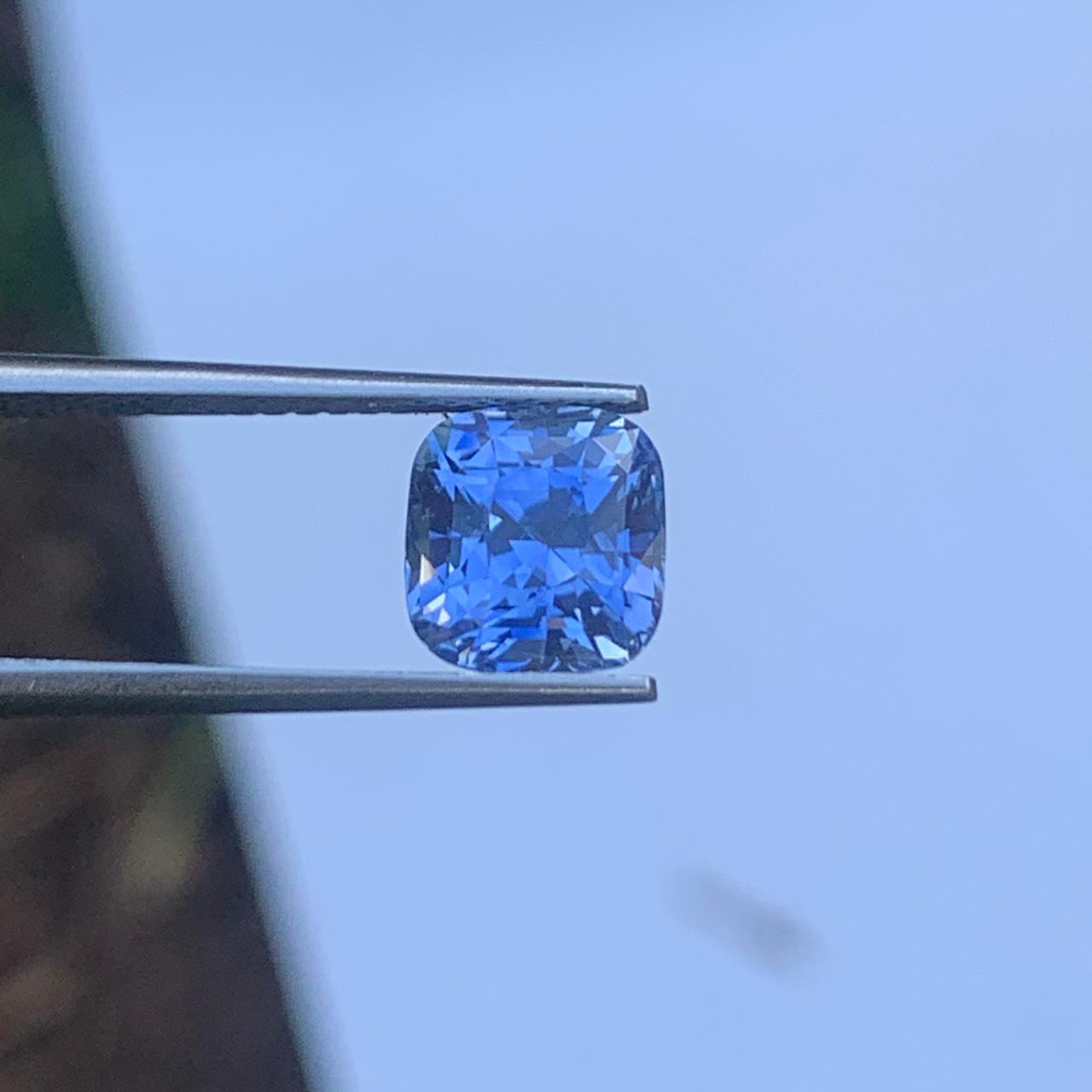 Blue Sapphire 3.59 ct Cushion – Madagascar