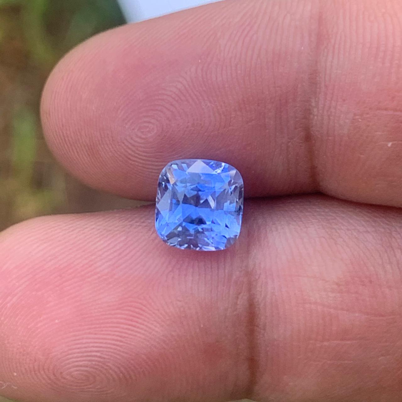 Blue Sapphire 3.59 ct Cushion – Madagascar