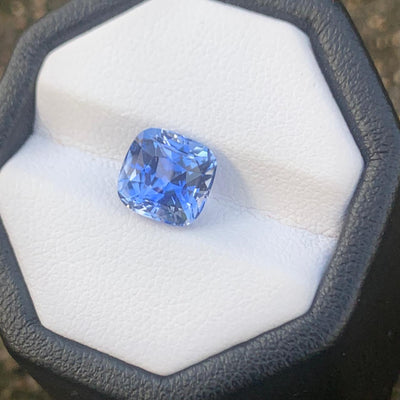 Blue Sapphire 3.59 ct Cushion – Madagascar