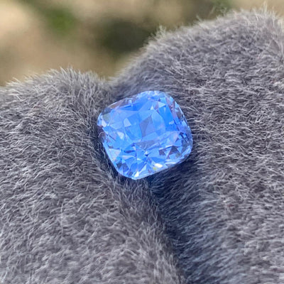 Blue Sapphire 3.59 ct Cushion – Madagascar