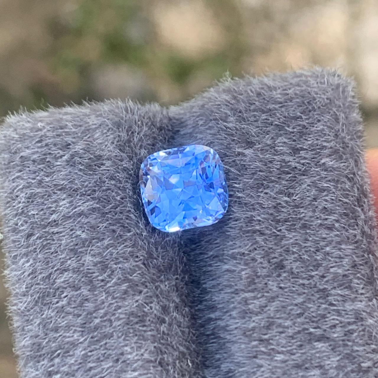 Blue Sapphire 3.59 ct Cushion – Madagascar