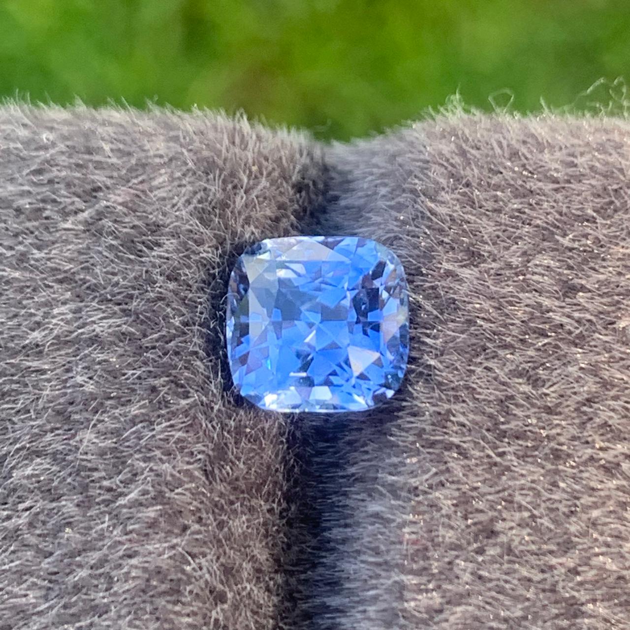 Blue Sapphire 3.59 ct Cushion – Madagascar