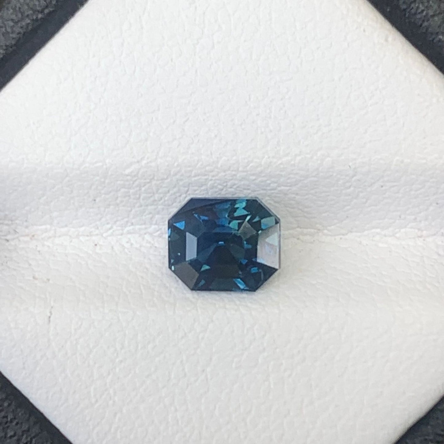 1.76 Ct Unheated Teal Sapphire-1.76 | Emerald Cut Natural Loose Gemstone