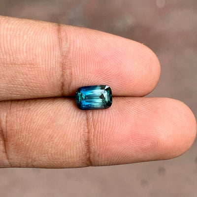 Natural Green Sapphire 2.24 ct Cushion – Madagascar