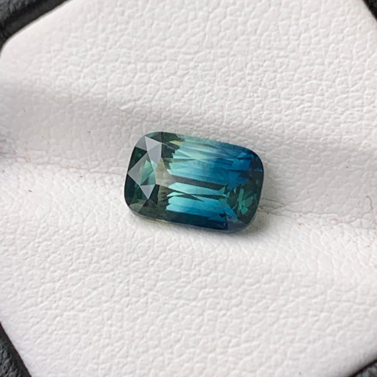 Natural Green Sapphire 2.24 ct Cushion – Madagascar