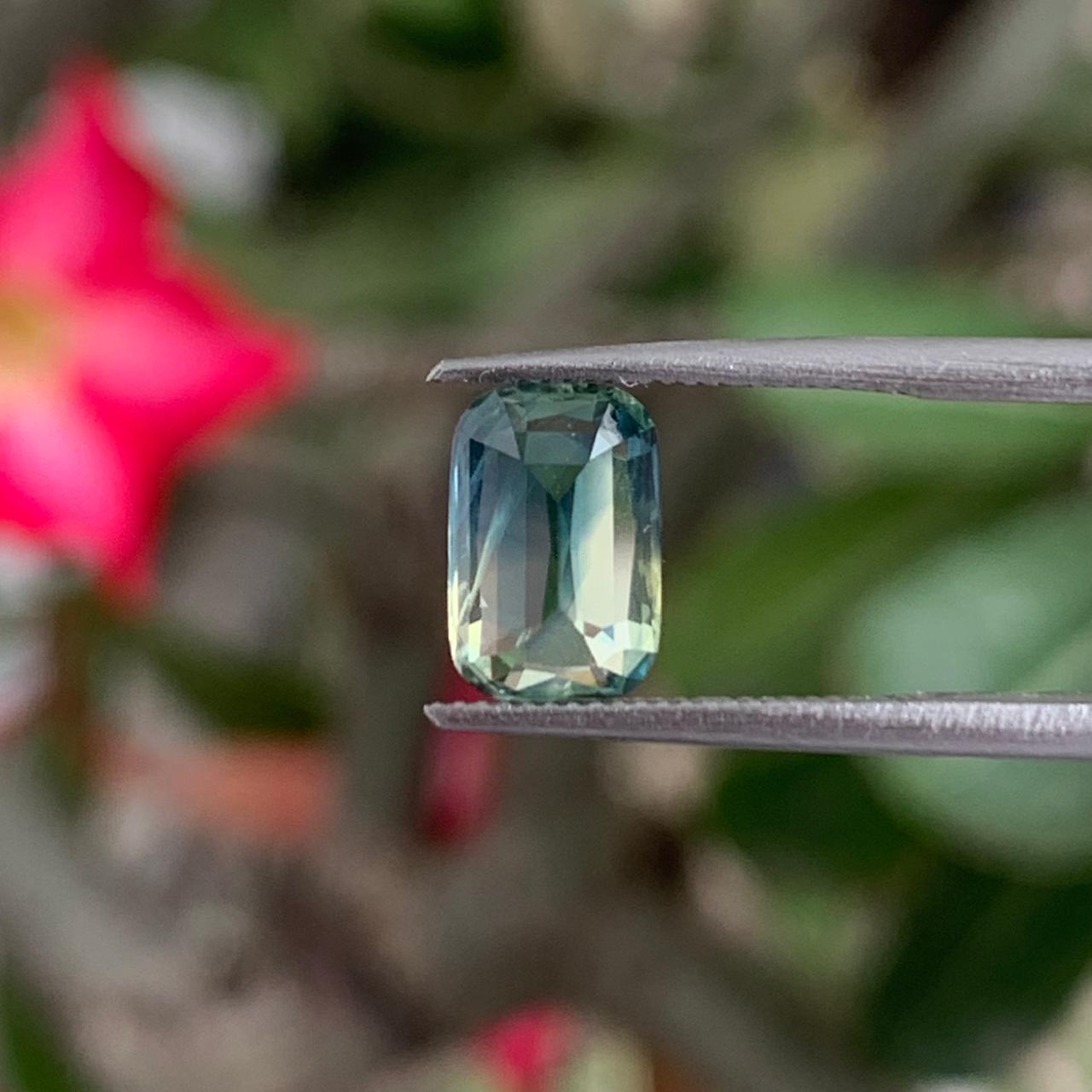 Natural Green Sapphire 2.24 ct Cushion – Madagascar