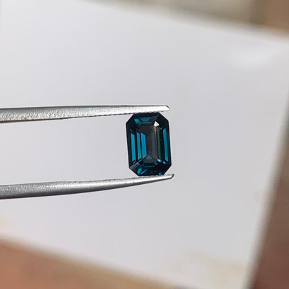 1.34 Ct Natural Gahno Cobalt Spinel-1.34 | Emerald Cut Super Rare Gemstone