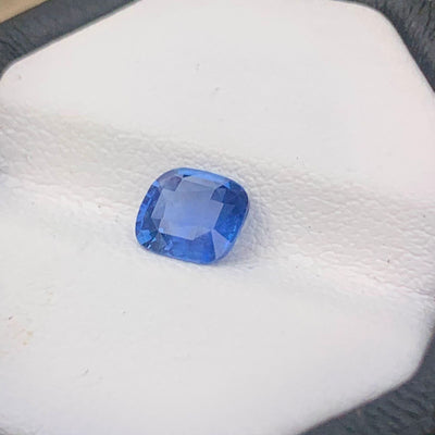 Unheated Vivid Blue Sapphire 1.03ct Cushion – Sri Lanka