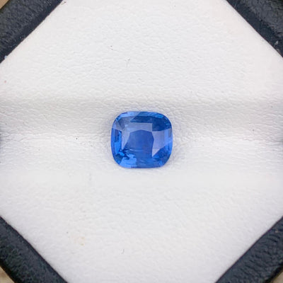 Unheated Vivid Blue Sapphire 1.03ct Cushion – Sri Lanka
