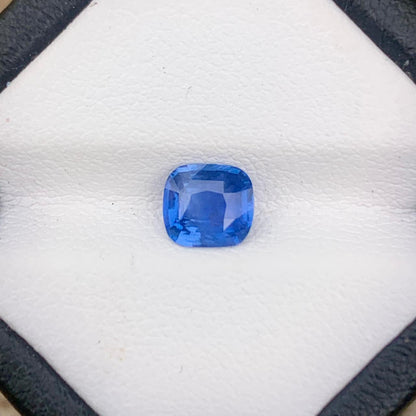 1.03 Ct Unheated Blue Sapphire | Ceylon Vivid Blue  Sapphire