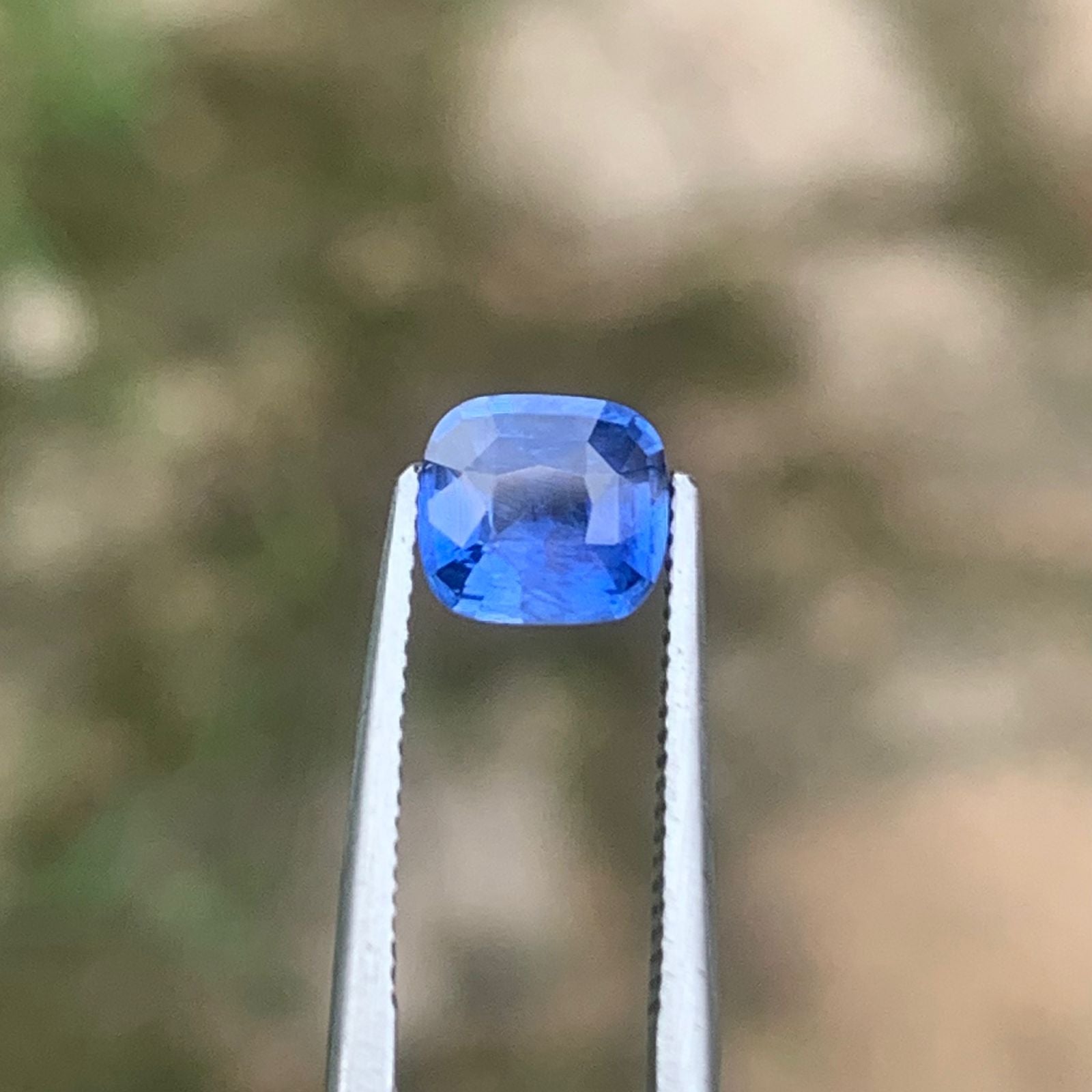 Unheated Vivid Blue Sapphire 1.03ct Cushion – Sri Lanka