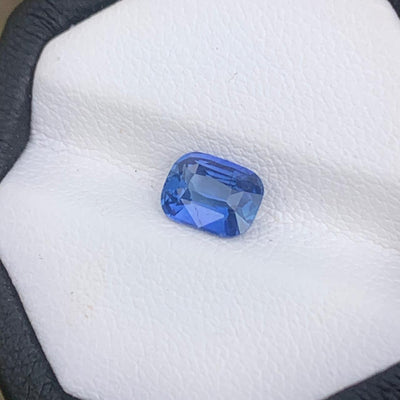 Unheated Vivid Blue Sapphire 1.03 ct Cushion – Sri Lanka