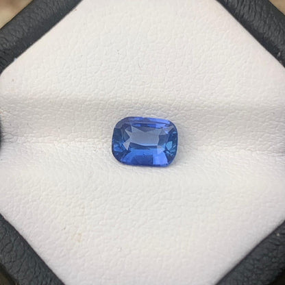 1.03 Ct Natural Unheated Blue Sapphire | Loose Gemstone Ceylon Origin