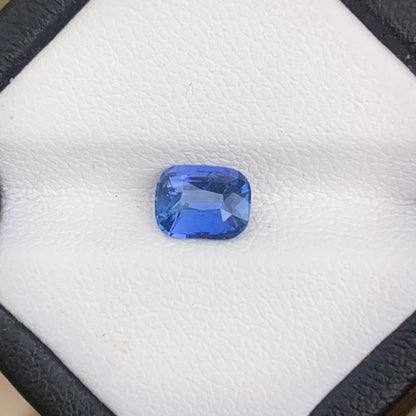 1.03 Ct Natural Unheated Blue Sapphire | Loose Gemstone Ceylon Origin