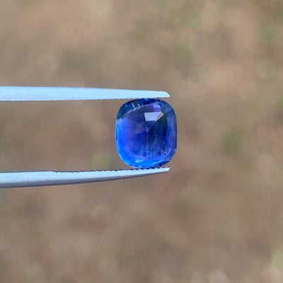 Unheated Cornflower Blue Sapphire 2.56 ct Cushion – Sri Lanka
