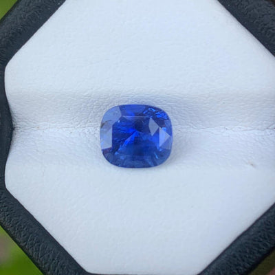 Unheated Cornflower Blue Sapphire 2.56 ct Cushion – Sri Lanka