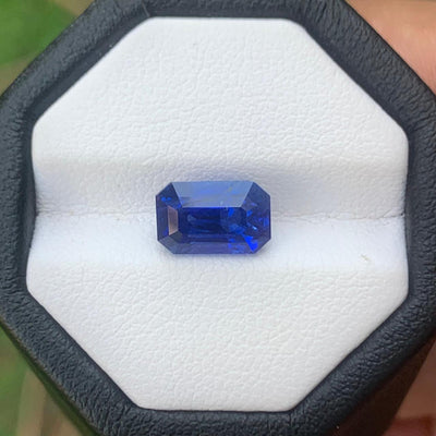 Unheated Royal Blue Sapphire 3.05 ct Octagon – Sri Lanka