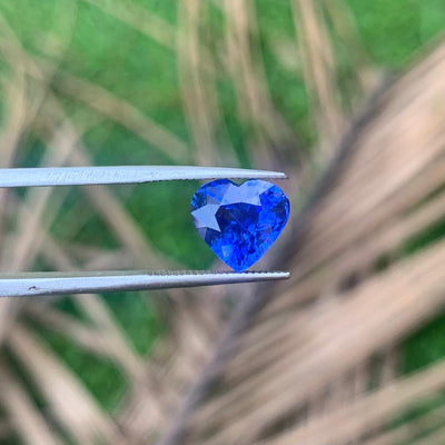 Royal Blue Sapphire 3.05 ct Heart – Sri Lanka