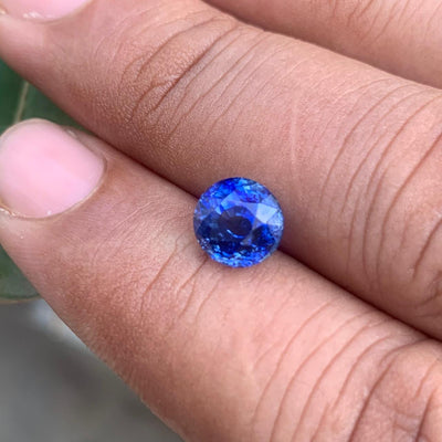 Unheated Cornflower Blue Sapphire 3.72 ct Oval – Sri Lanka