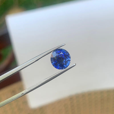 Unheated Cornflower Blue Sapphire 3.72 ct Oval – Sri Lanka