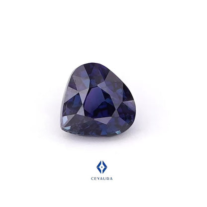 1.06 Carat Blue Sapphire – Unheated Heart Style Pear Cut - Natural Corundum