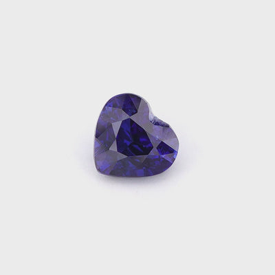 Royal Blue Sapphire 1.07 ct Heart – Madagascar