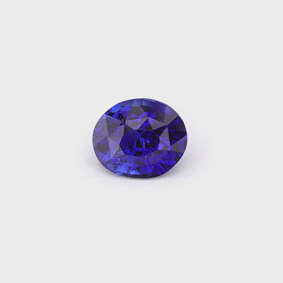 Royal Blue Sapphire 1.02 ct Oval – Madagascar